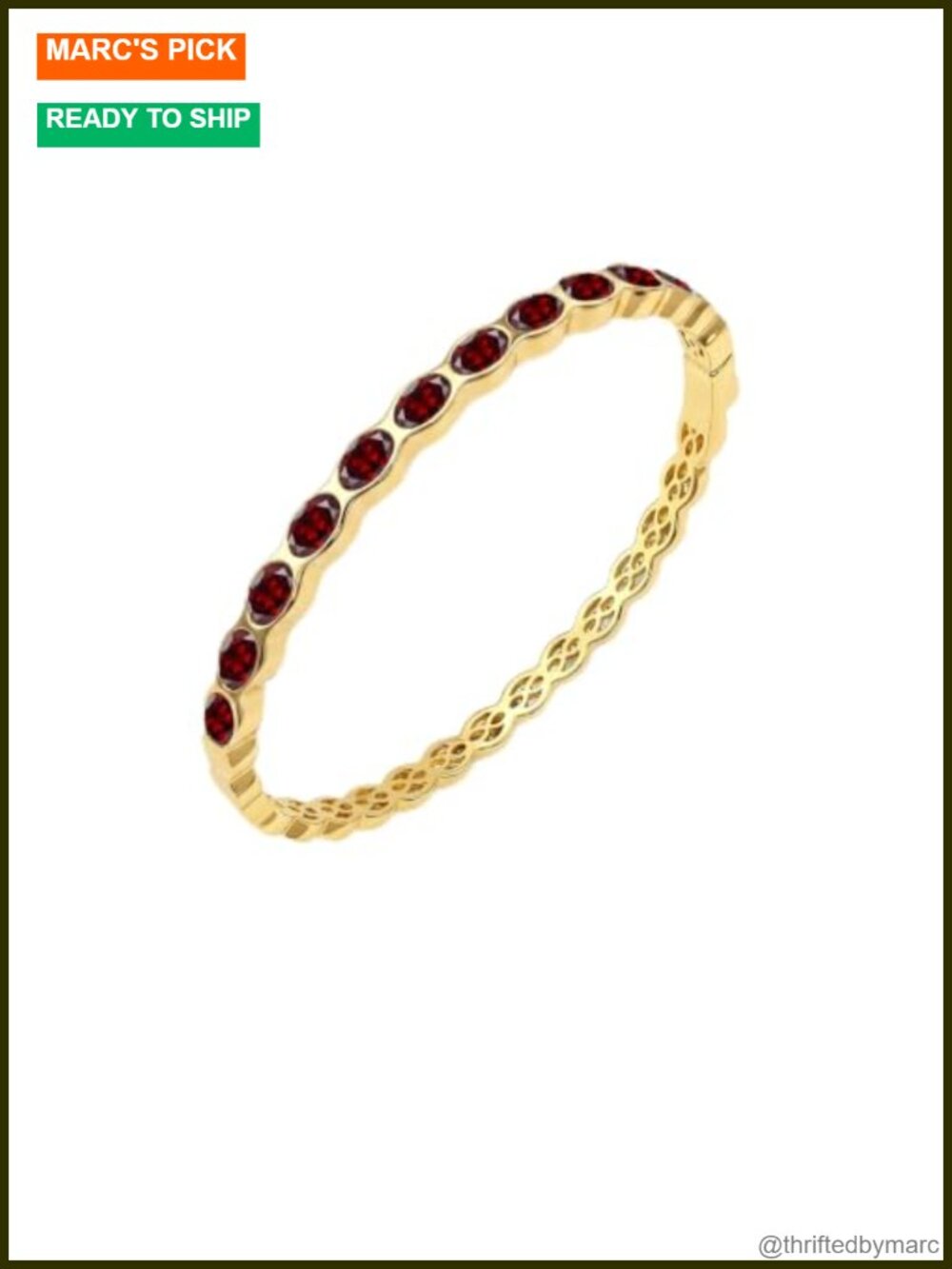 14k Gold Plated Birthstone Bangle Bracelet Oval Cut Stackable Gift